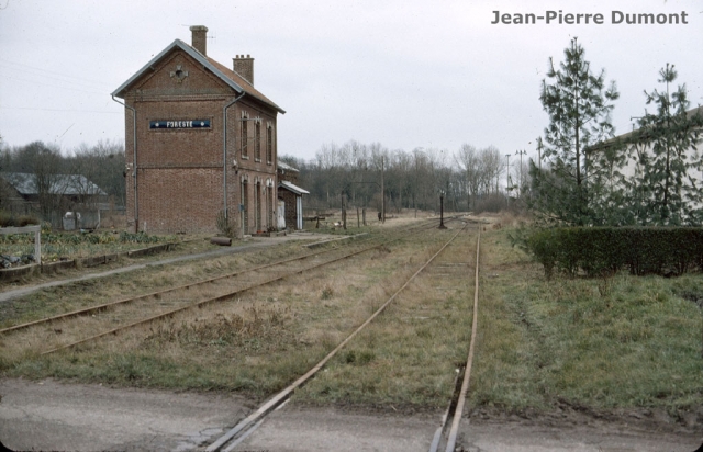 Ligne St-Quentin - Ham, Foreste, 1977
