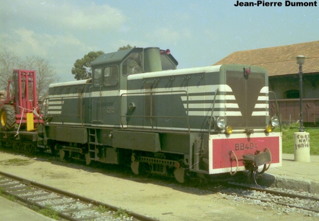 1976 - locotracteur CFD 404 ex CP - ex CFD Vivarais
