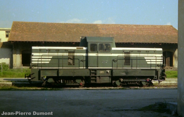 1976 - locotracteur CFD 404 ex CP - ex CFD Vivarais

