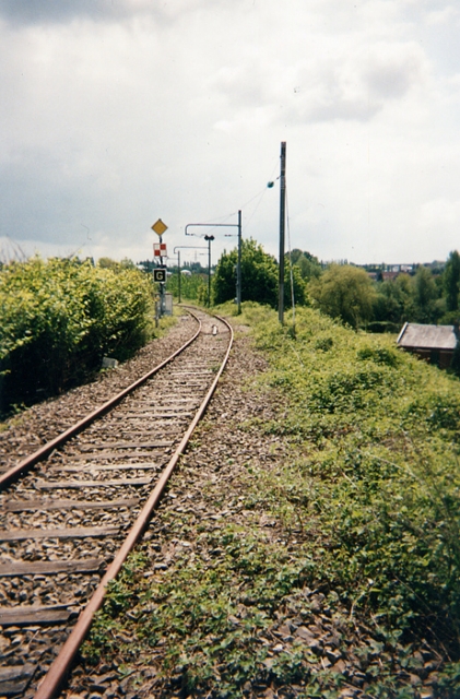 St-Quentin SNCF - Rocourt  1995
Saint-Quentin, à proximité de la ligne SNCF
Near the junction with SNCF line
