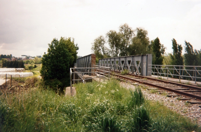 St-Quentin SNCF - Rocourt  1995
St-Quentin, pont sur le canal
Bridge over the canal
