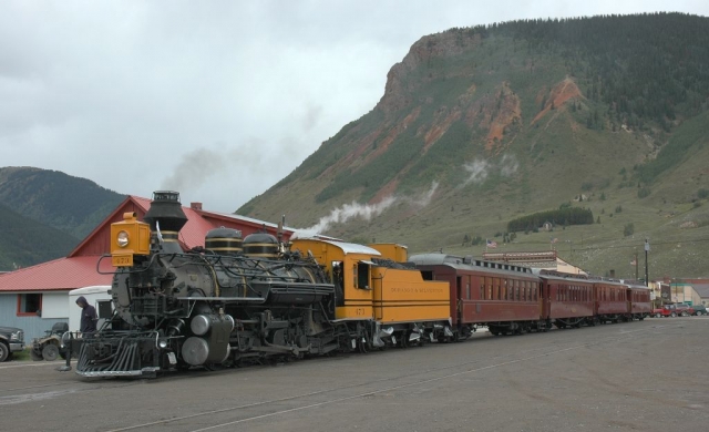 Silverton - 08-2006 - Train spécial  voitures de luxe
