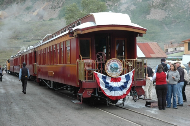 Silverton - 08-2006
Train spécial - voiture "General Palmer"
