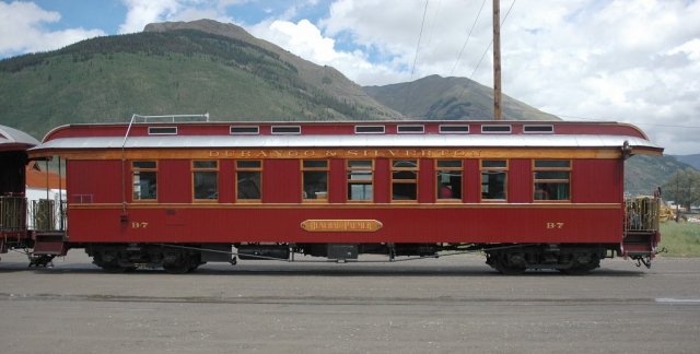 Silverton - 08-2006
Train spÃ©cial - voiture "General Palmer"
