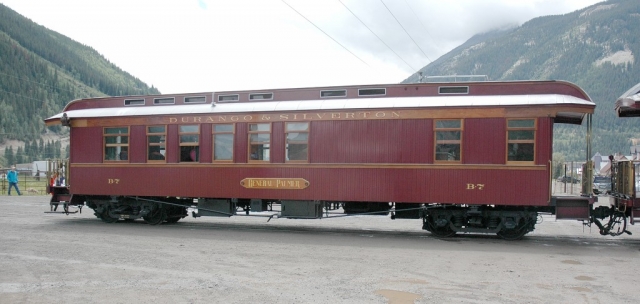 Silverton - 08-2006
Train spÃ©cial - voiture "General Palmer"
