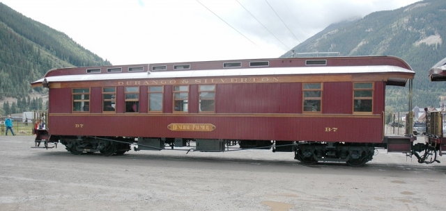 Silverton - 08-2006
Train spécial - voiture "General Palmer"
