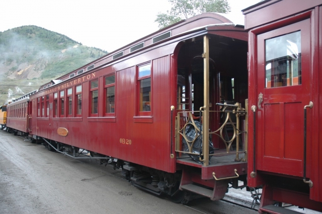 Silverton - 08-2006
Train spÃ©cial - voiture "Cinco Animas"

