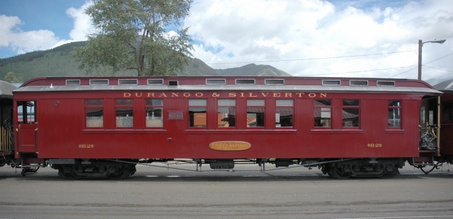 Silverton - 08-2006
Train spÃ©cial - voiture "Cinco Animas"
