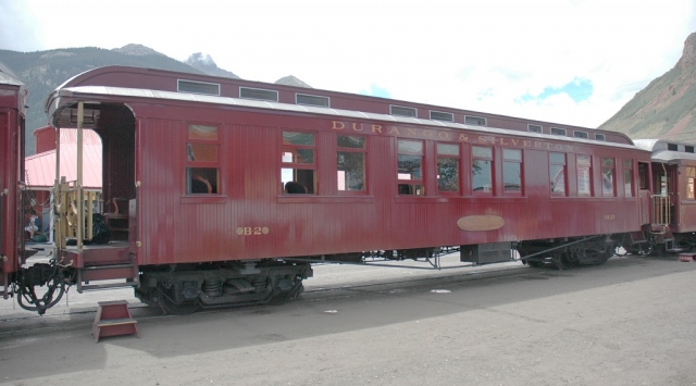 Silverton - 08-2006
Train spÃ©cial - voiture "Cinco Animas"
