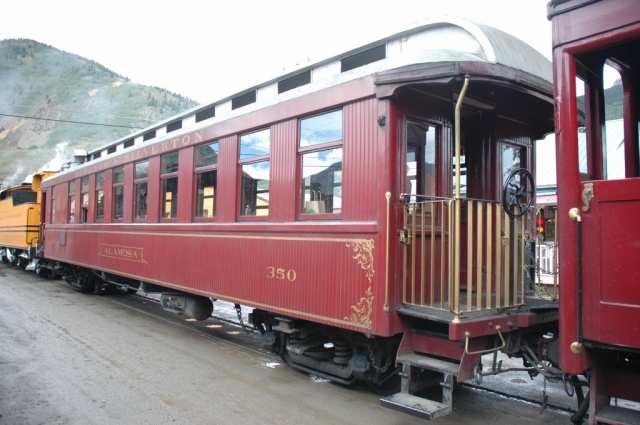 Silverton - 08-2006
Train spÃ©cial - voiture "Alamosa"
