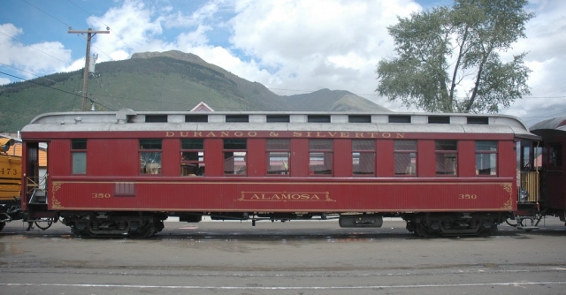 Silverton - 08-2006
Train spÃ©cial - voiture "Alamosa"
