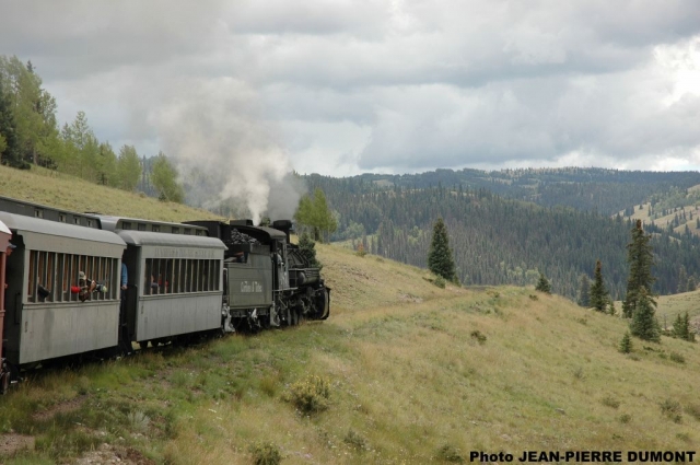 Osier-Antonito 20-08-2006  Train Chama-Antonito
