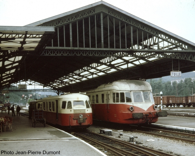 Billard A80D1 et Renault ABJ4 - Tulle - 08-1969
