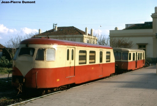 1973 - remorque messageries 248 ex Billard A80D1 X248 - ex POC - ex CFD Dordogne
