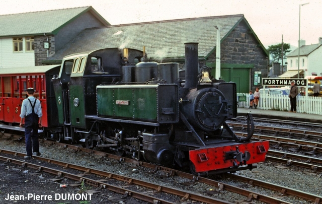  2-6-2 t "Mountaineer" ex TPT - Porthmadog 1979
