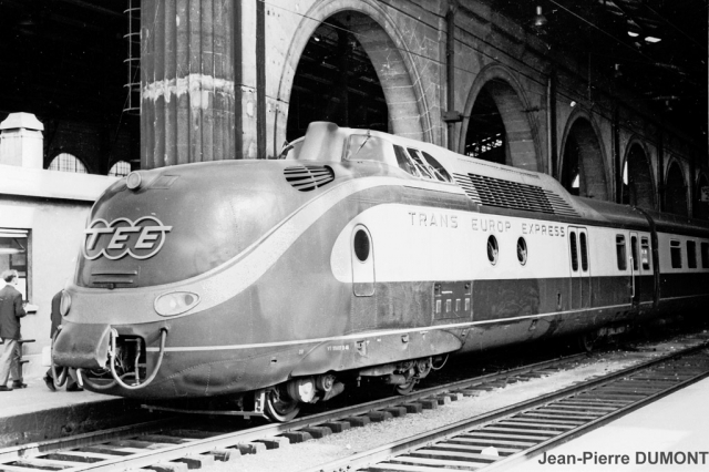 Paris Gare du Nord - 1965
