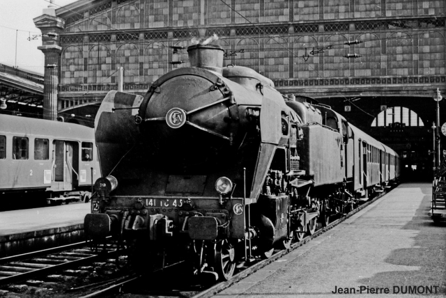 Paris Gare du Nord - 1965
