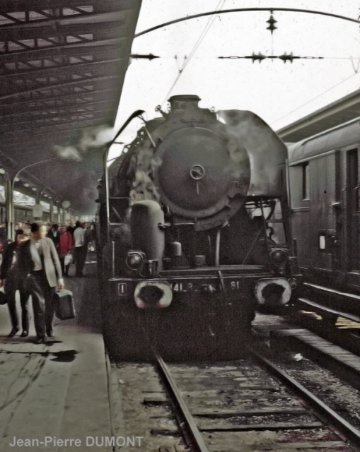 Paris-Est - 1968 - Train spÃ©cial sports d'hiver
