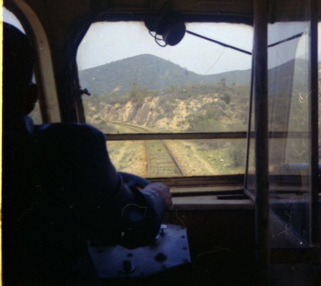 En ligne entra Ponte Leccia et l'Ile Rousse, 1971
