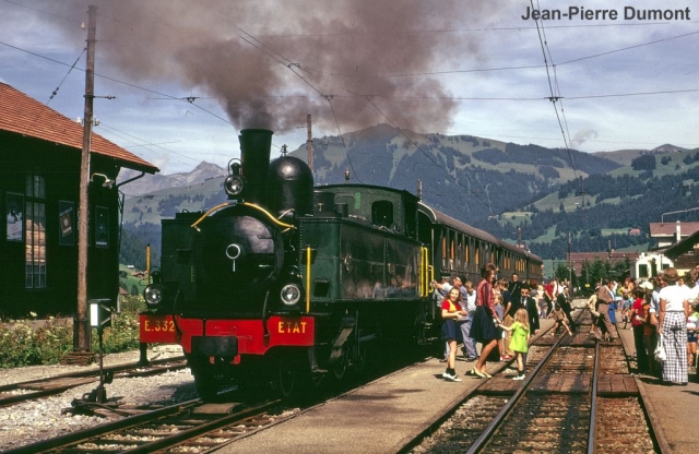 1973 -train vapeur sur le MOB
