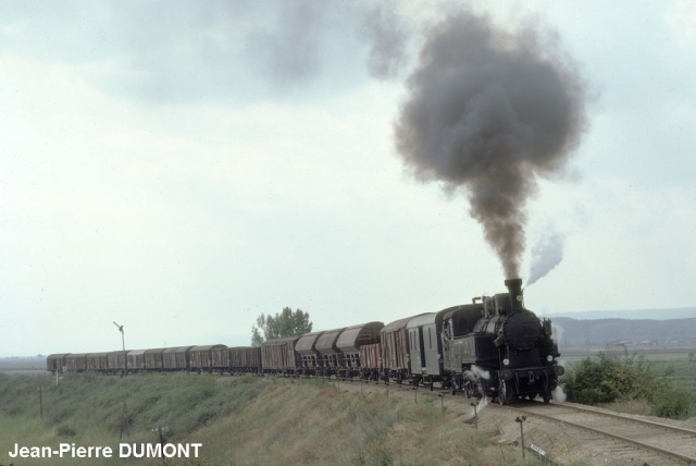 Neusiedl-am-See - Train en provenance de Pamhagen - 1976
