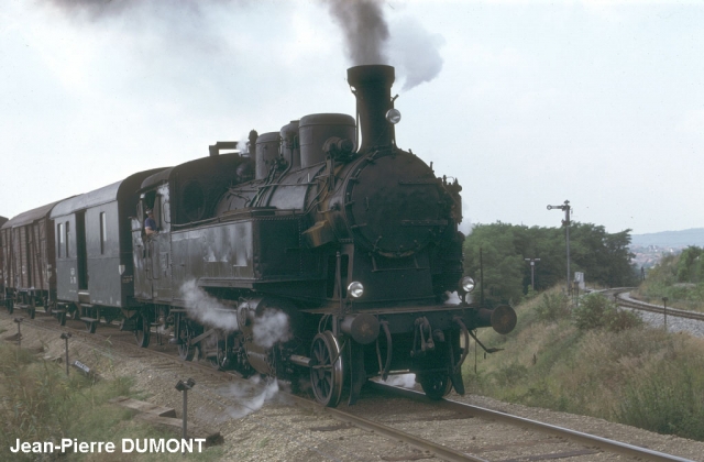 Neusiedl-am-See - Train en provenance de Pamhagen - 1976
