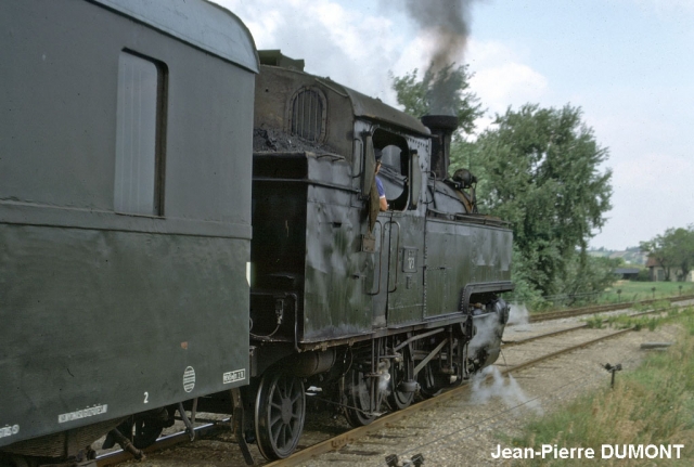 Neusiedl-am-See - Train en provenance de Pamhagen - 1976
