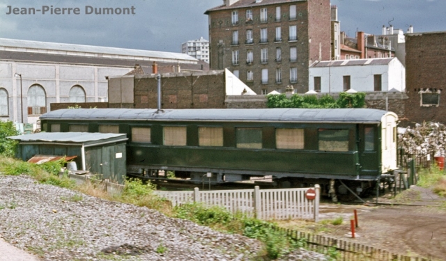 Ligne St-Ouen-Garibaldi - (Ermont)  1980 - voiture "Nord-trains-rapides"

