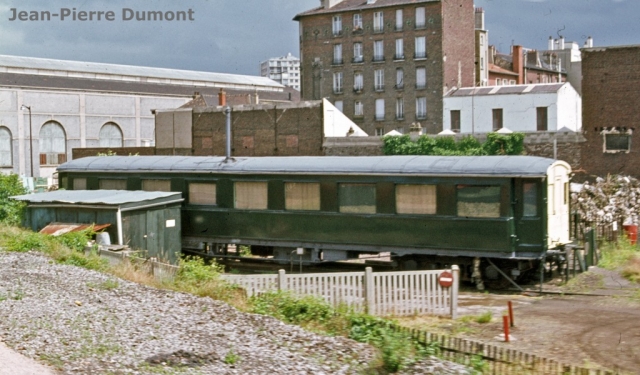 Ligne St-Ouen-Garibaldi - (Ermont)  1980 - voiture "Nord-trains-rapides"
