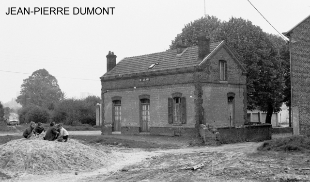 Gare St-Jean en 1970
Terminus pour les marchandises de l'après guerre 14-18 à 1936.
